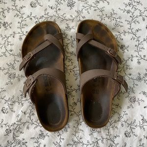 SOLD Mayari Birkenstock Sandals Mocha Size 40 (US W9-9.5)